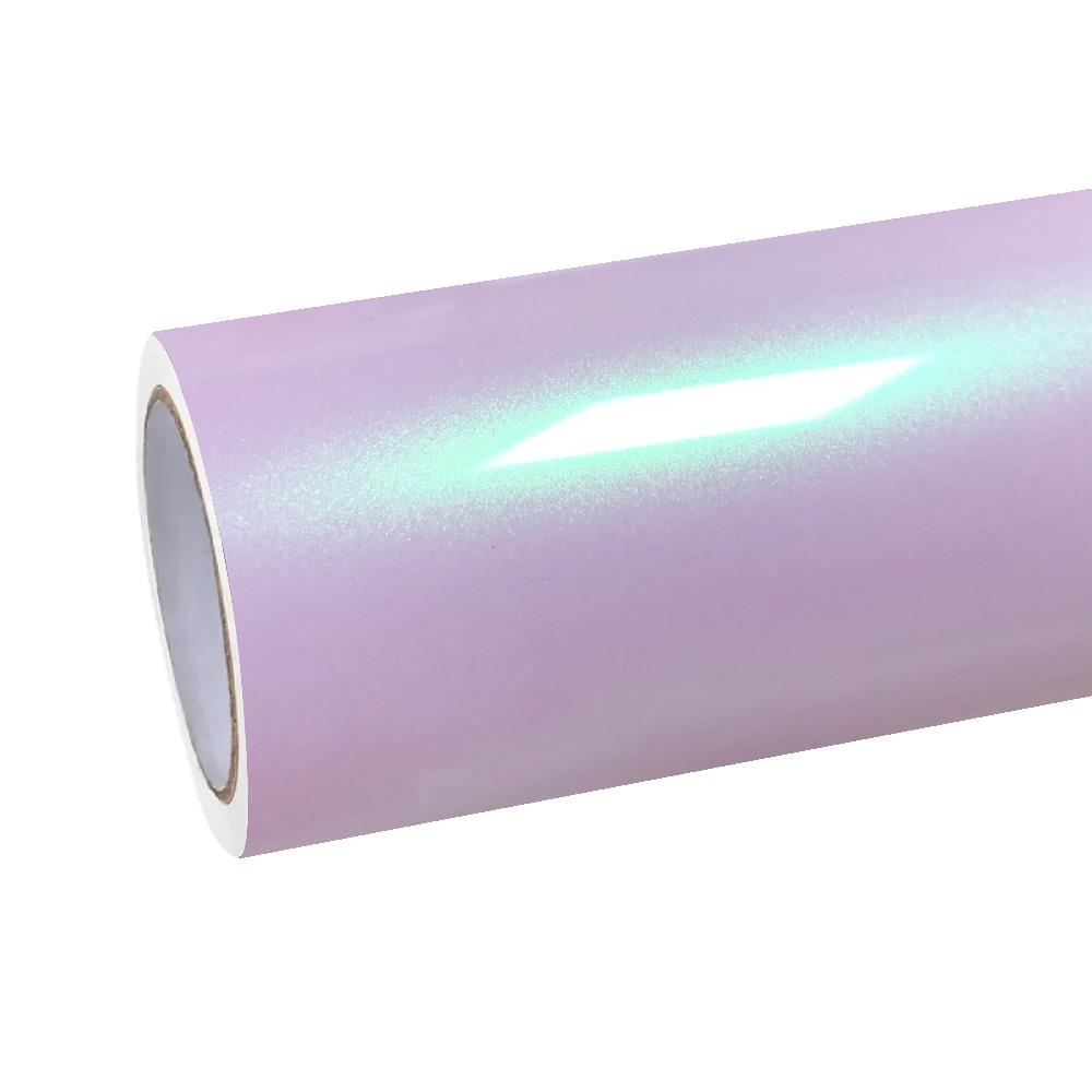 Gloss Peach Pink Car Vinyl Wrap PET