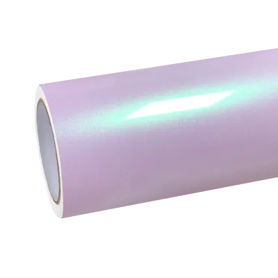 Gloss Peach Pink Car Vinyl Wrap PET 01