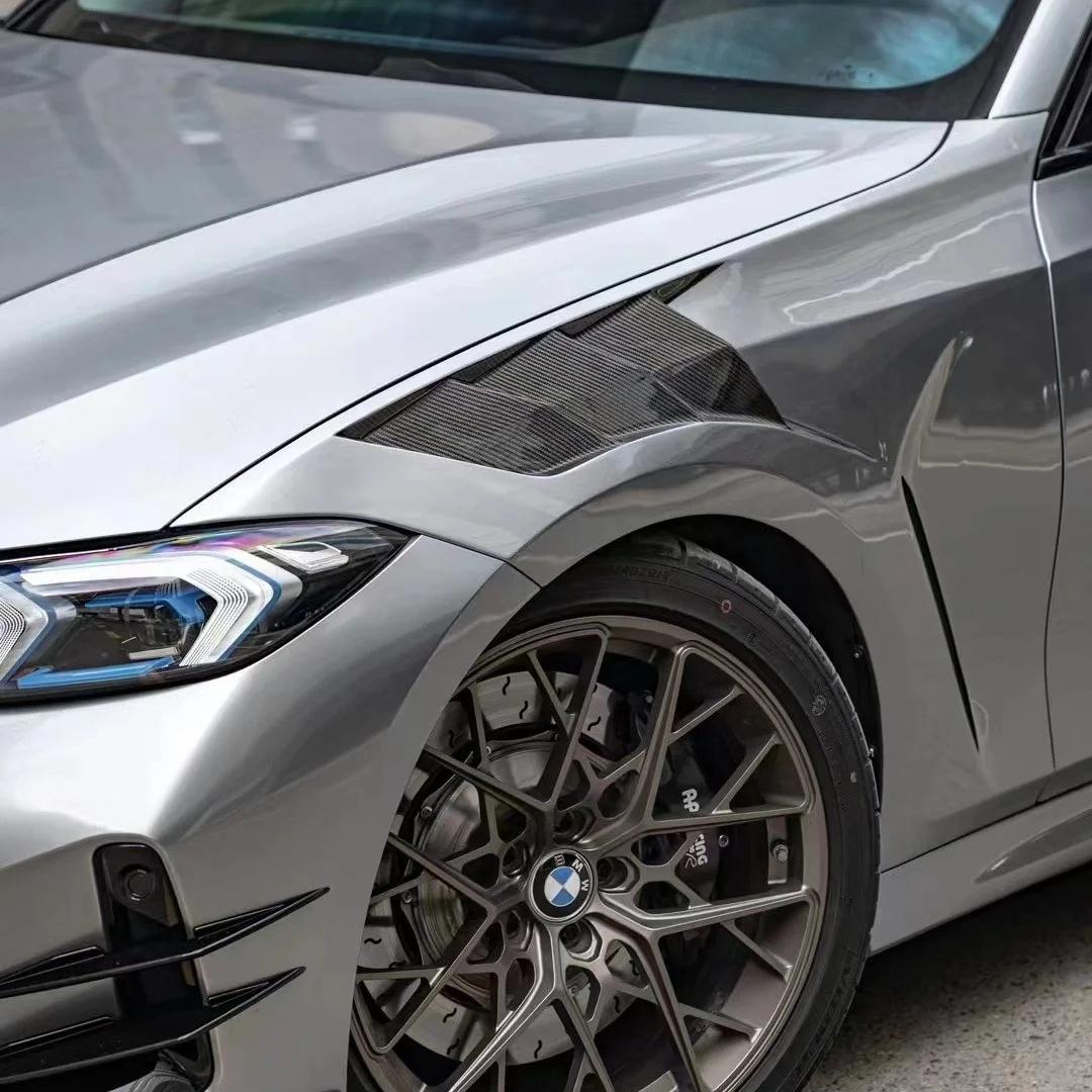 Gloss Skyscraper Grey Car Vinyl Wrap BMW PET