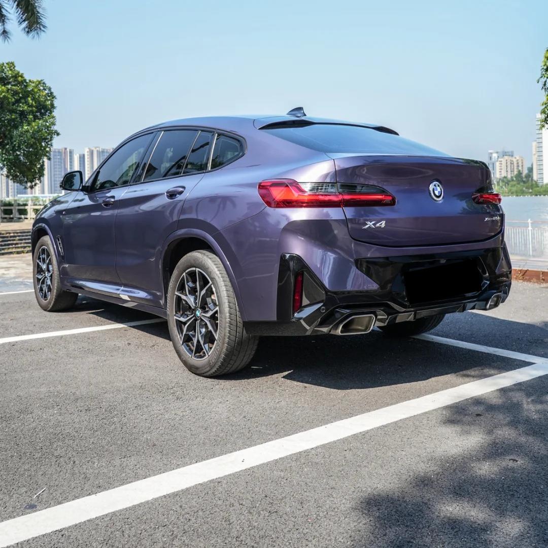 Gloss Metallic Violet Grey Car Vinyl Wrap Bentley