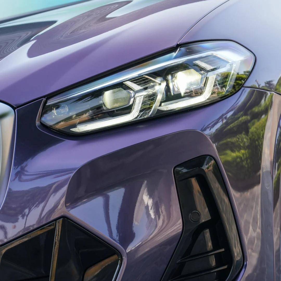 Gloss Metallic Violet Grey Car Vinyl Wrap Bentley