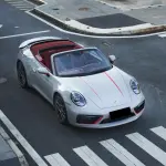 Gloss Porsche Grey Car Vinyl Wrap 