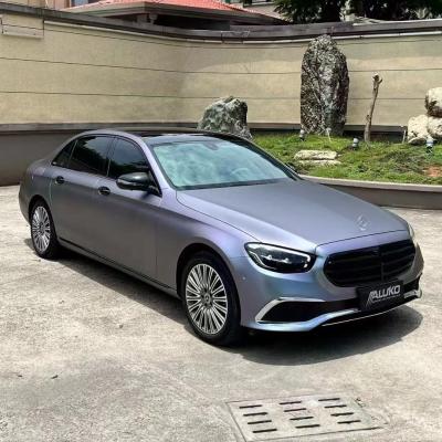 Matte Metallic Chameleon Capri Purple Grey Car Vinyl Wrap 02