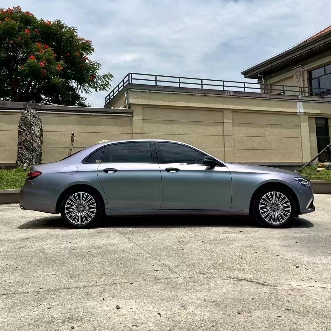 Matte Metallic Chameleon Capri Purple Grey Car Vinyl Wrap