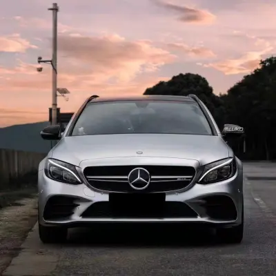 Matte Metallic Satin Chrome Silver Car Vinyl Wrap 02