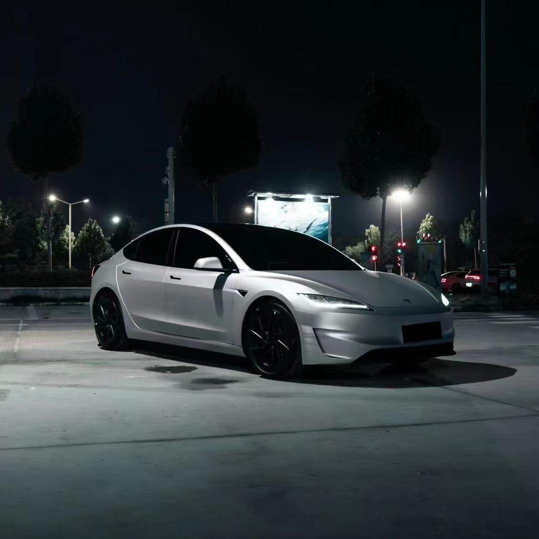 Matte Metallic Satin Silver Car Vinyl Wrap