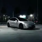 Matte Metallic Satin Silver Car Vinyl Wrap