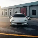 Matte Metallic Satin Silver Car Vinyl Wrap