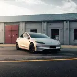 Matte Metallic Satin Silver Car Vinyl Wrap