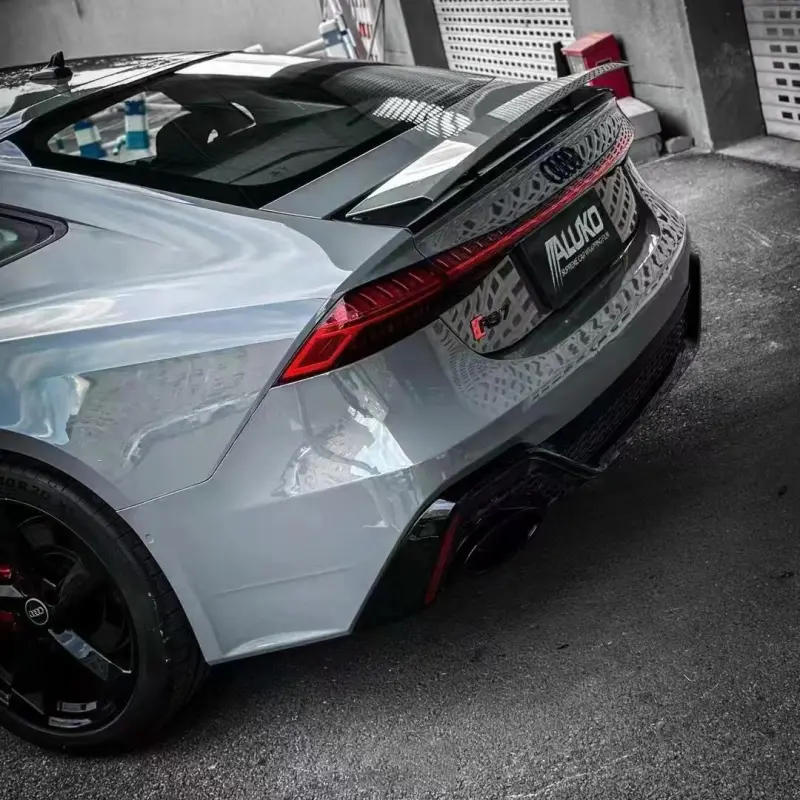 Gloss Nardo Grey Car Vinyl Wrap