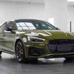 TPU Gloss Military Green Car Vinyl Wrap