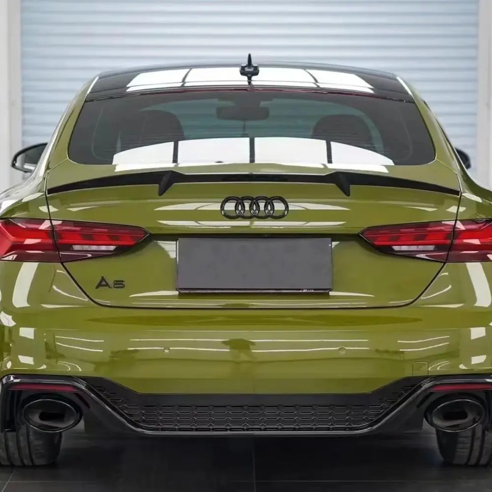 TPU Gloss Military Green Car Vinyl Wrap
