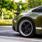 TPU Gloss Military Green Car Vinyl Wrap