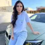Gloss Light Khaki Green Car Vinyl Wrap Mercedes Benz