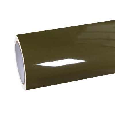 Gloss Crystal Fir Green Car Vinyl Wrap 01