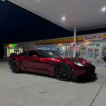 Dragon Red Car Wrap