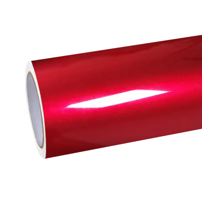 Gloss Metallic Vampire Red Car Vinyl Wrap Paper Backing  01