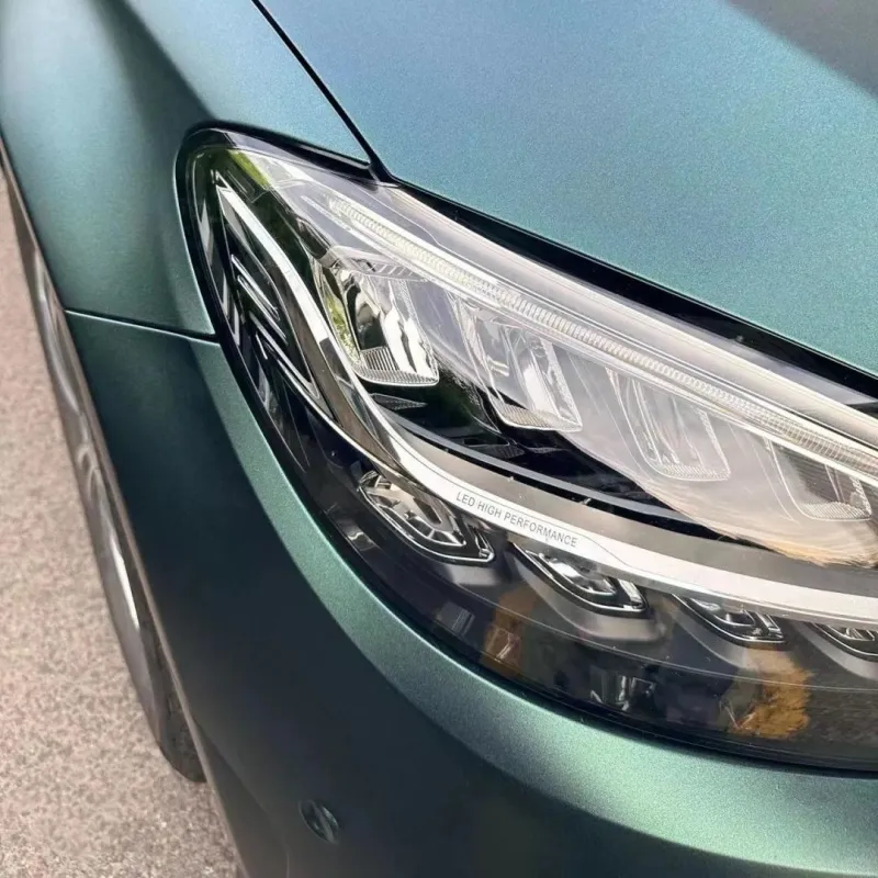 Forest Green Car Wrap