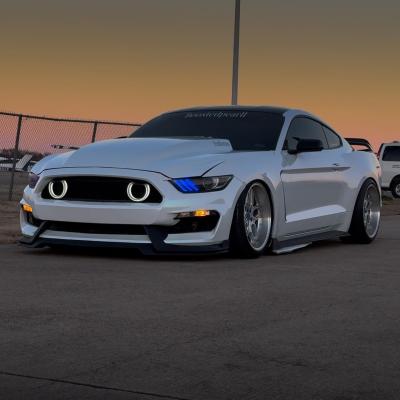 Gloss Metallic Chameleon Diamond Blue White Car Vinyl Wrap PET 02