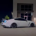 Gloss Metallic Chameleon Diamond Blue White Car Vinyl Wrap