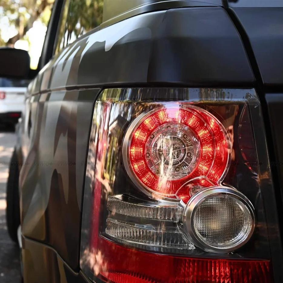 Matte Camo Black Car Vinyl Wrap| 3D Ghost Camouflage Black PET