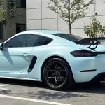 Ultimate Flat Light Blue Car Vinyl Wrap