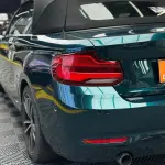 Gloss British Racing Green Car Vinyl Wrap