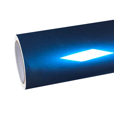 Gloss Indigo Blue Car Vinyl Wrap 01