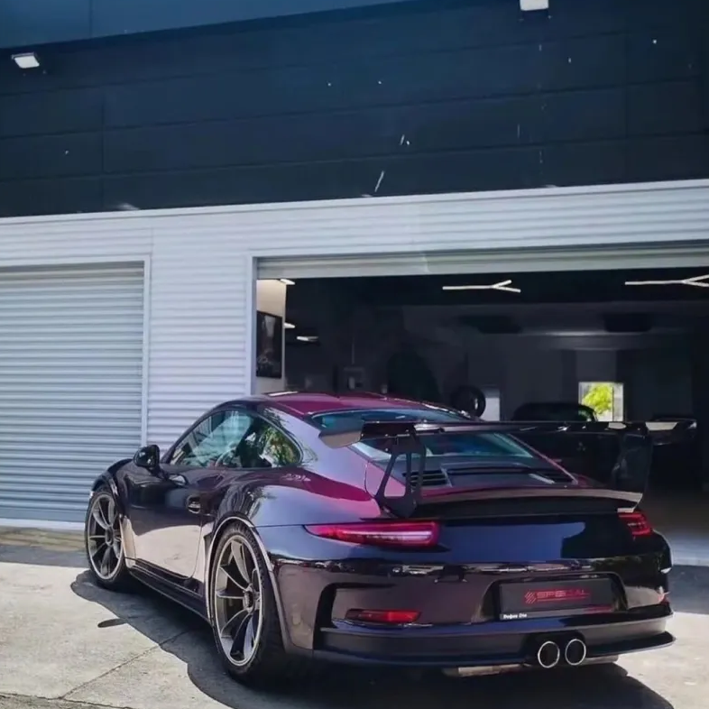 Gloss Metallic Gentian Purple Car Vinyl Wrap