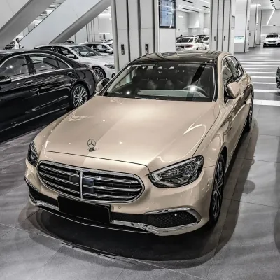 Gloss Metallic Champagne Gold Car Vinyl Wrap PET 02