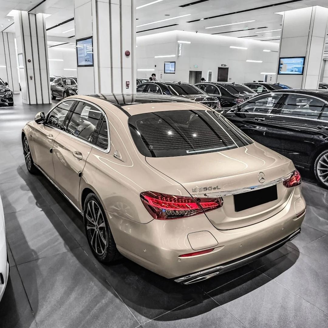 Gloss Metallic Champagne Gold Car Vinyl Wrap PET