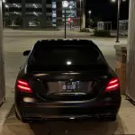 Matte Satin Ceramic Black Car Vinyl Wrap Coupe Sale