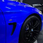 Gloss Metallic Deep Blue Car Vinyl Wrap