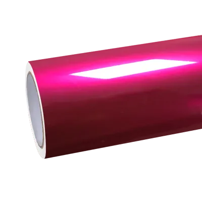 Gloss Metallic Rubellite Purple Car Vinyl Wrap PET 01