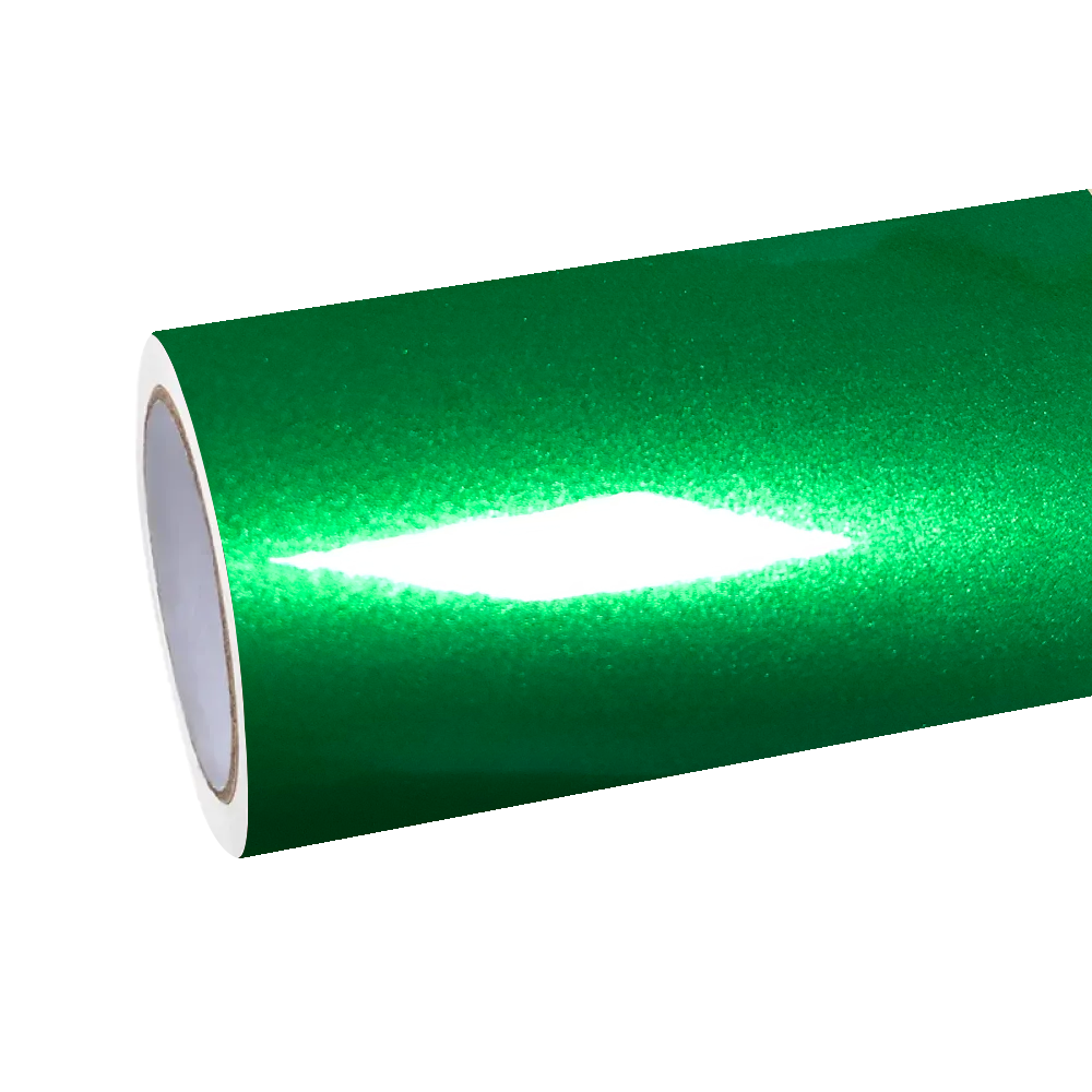 Gloss Metallic Flame Green Car Vinyl Wrap