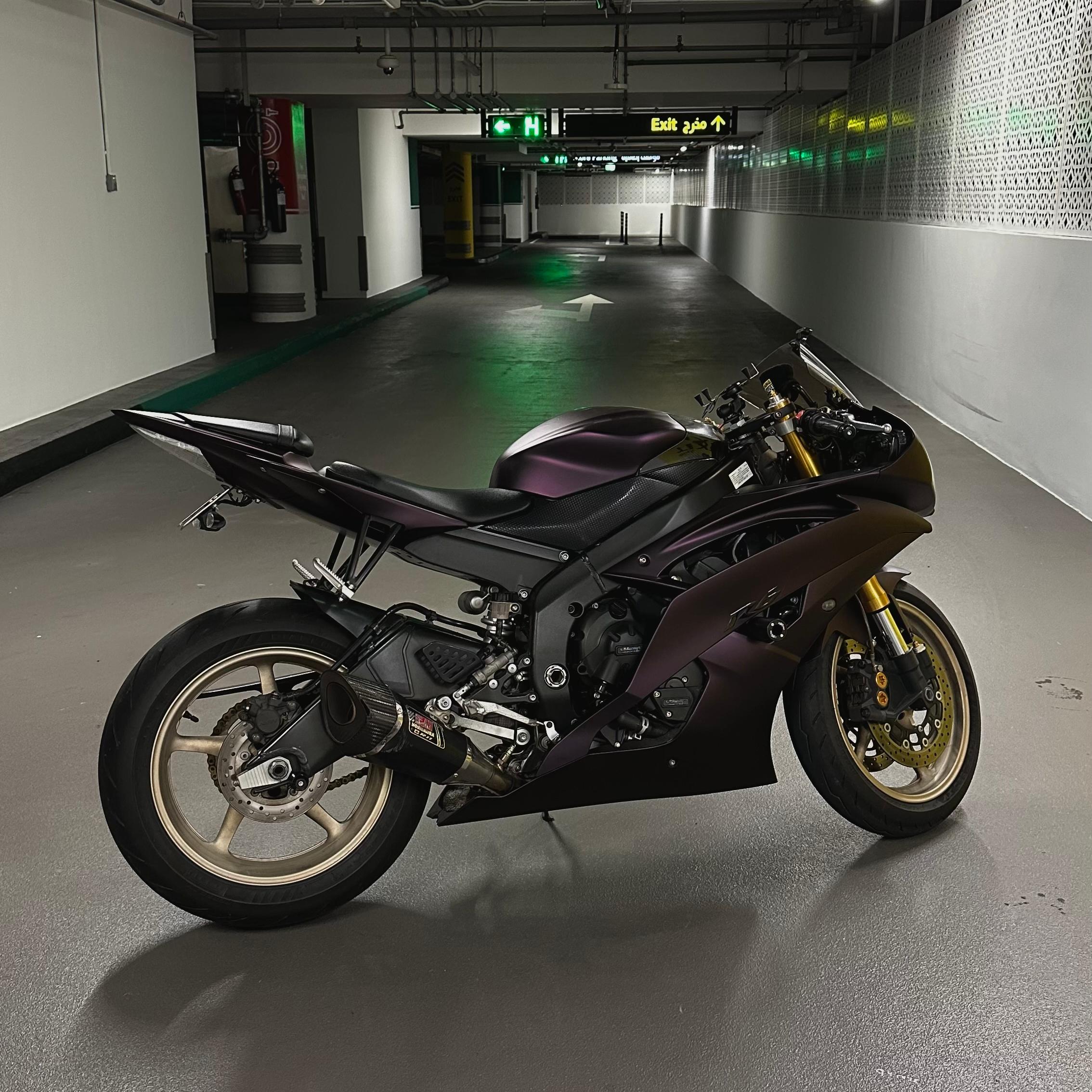 Ultra Matte Metallic Black Purple Car Vinyl Wrap