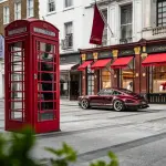Gloss Metallic Black Cherry Red Car Vinyl Wrap