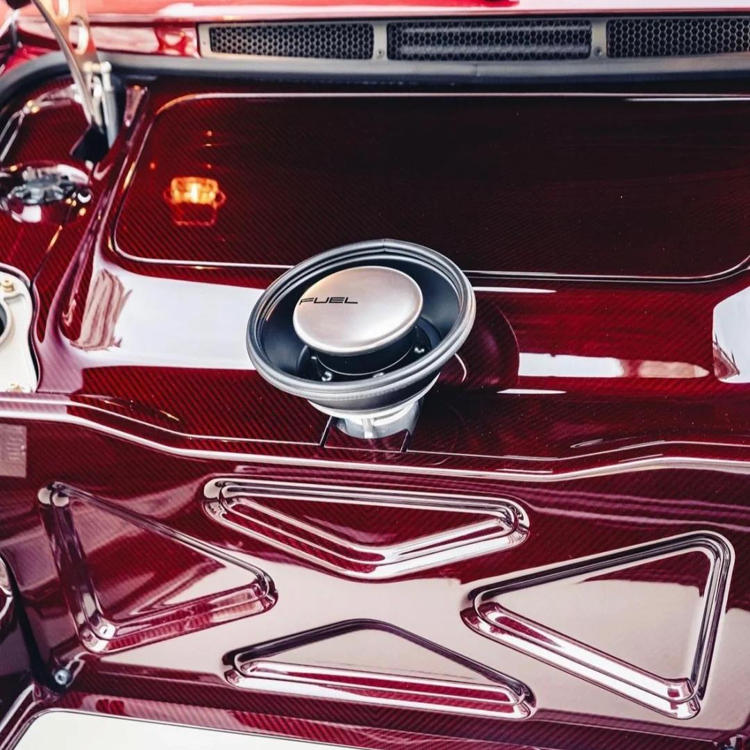 Gloss Metallic Black Cherry Red Car Vinyl Wrap