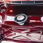 Gloss Metallic Black Cherry Red Car Vinyl Wrap