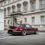 Gloss Metallic Black Cherry Red Car Vinyl Wrap