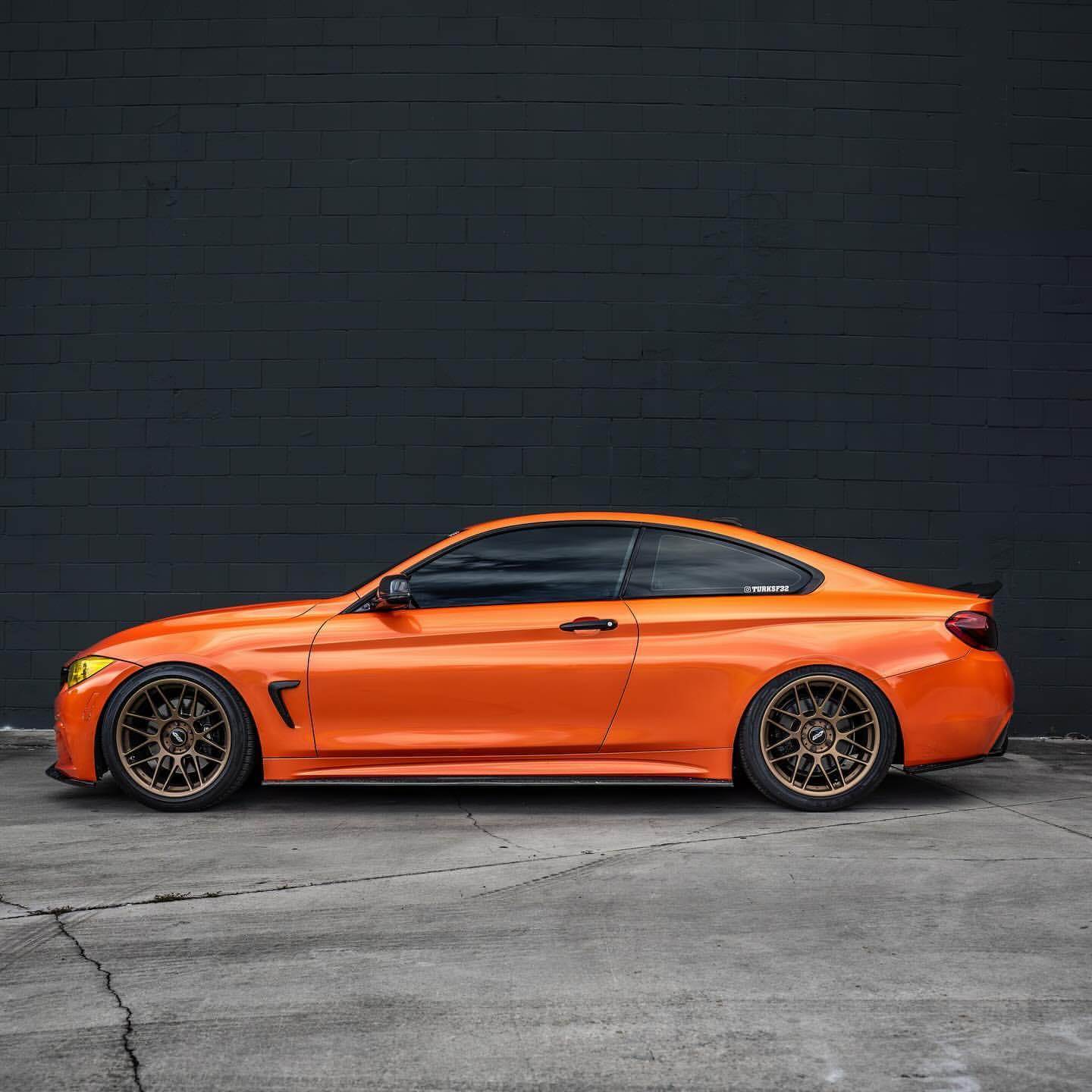 Gloss Holographic Orange Car Wrap Vinyl 