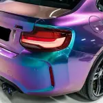 PET Gloss Metallic Chameleon Purple Blue Car Vinyl Wrap