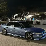 Gloss Metallic Mist Blue Car Vinyl Wrap