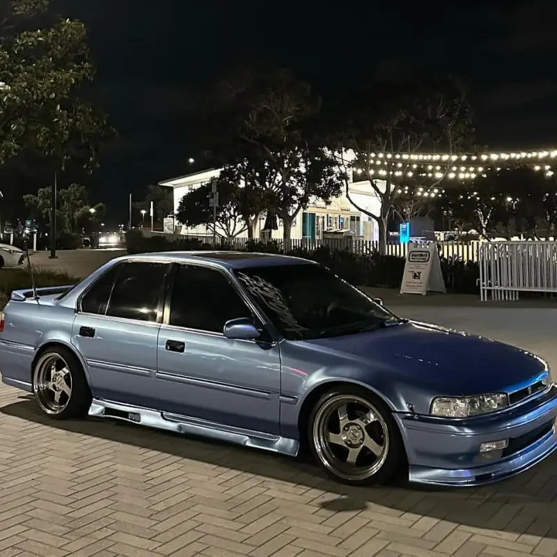 Gloss Metallic Mist Blue Car Vinyl Wrap