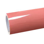 Gloss Salmon Pink Car Vinyl Wrap