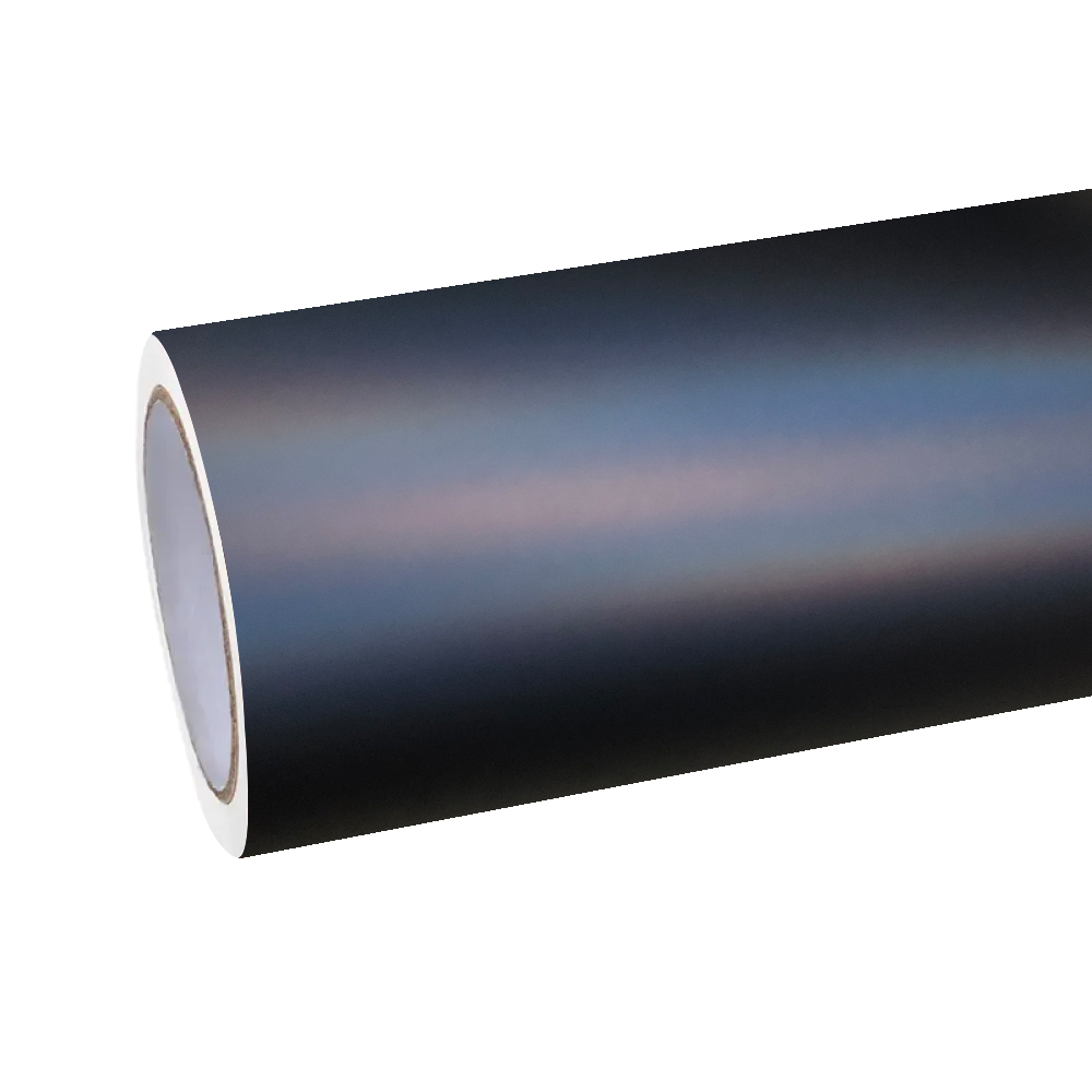 Matte Rainbow Holographic Chrome Tungsten Car Vinyl Wrap PET