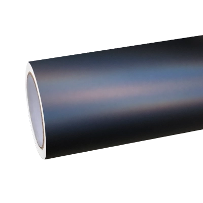 Matte Rainbow Holographic Chrome Tungsten Car Vinyl Wrap PET 01