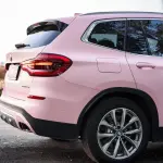 Matte Rose Pink Car Vinyl Wrap