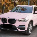 Matte Rose Pink Car Vinyl Wrap
