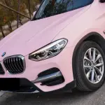 Matte Rose Pink Car Vinyl Wrap